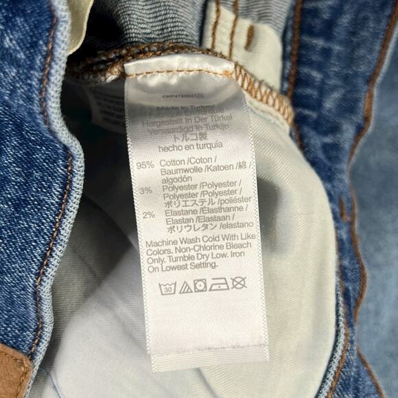 Madewell The '90s Straight Jean Comfort Stretch Barlow Wash Size 31 - Picture 6 of 9